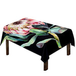 Protea Flower Print Tablecloth