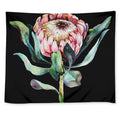 Protea Flower Print Tapestry