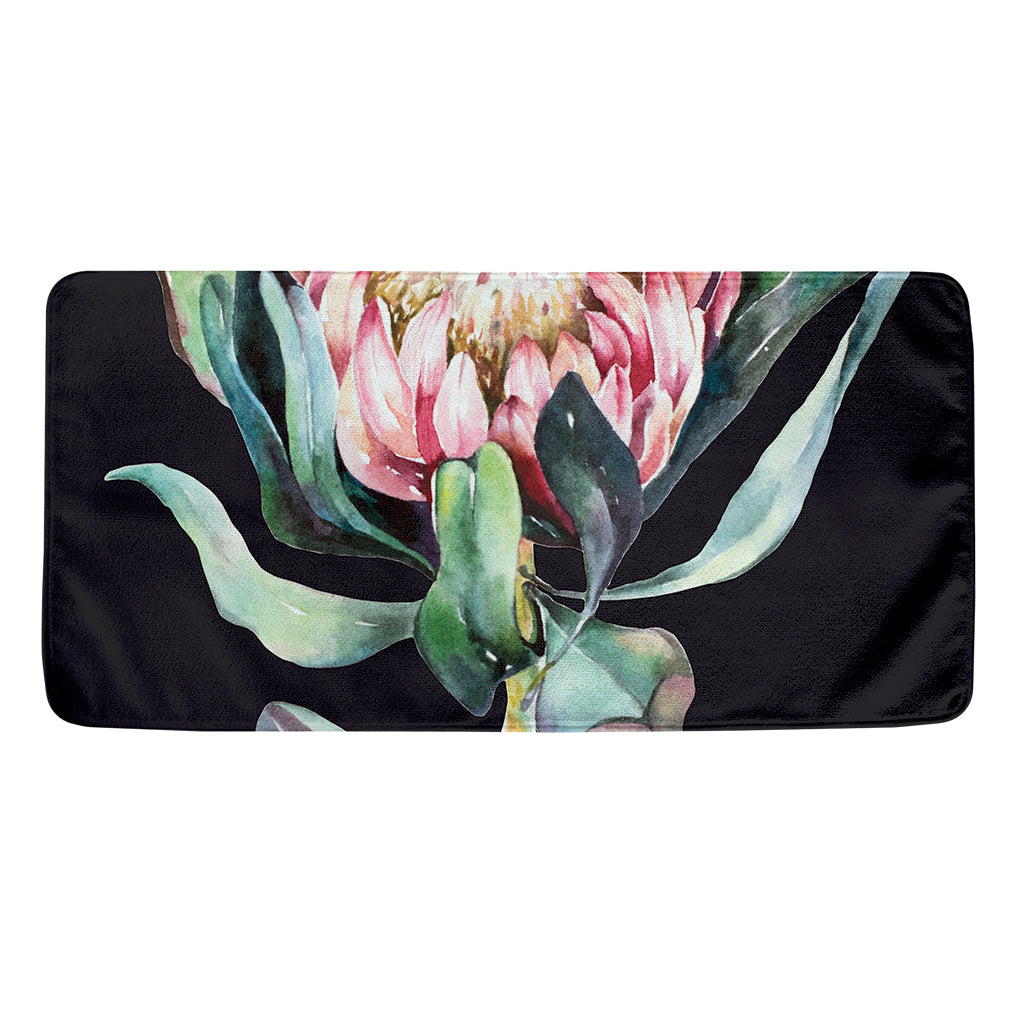 Protea Flower Print Towel