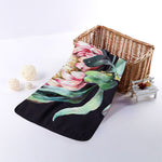 Protea Flower Print Towel