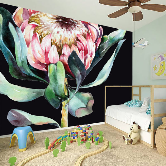 Protea Flower Print Wall Sticker