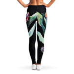 Protea Flower Print Women's Leggings