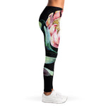 Protea Flower Print Women's Leggings