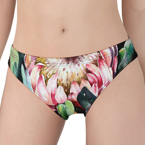 Protea Flower Print Women's Panties