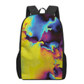 Psychedelic Acid Print 17 Inch Backpack
