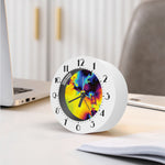 Psychedelic Acid Print Alarm Clock