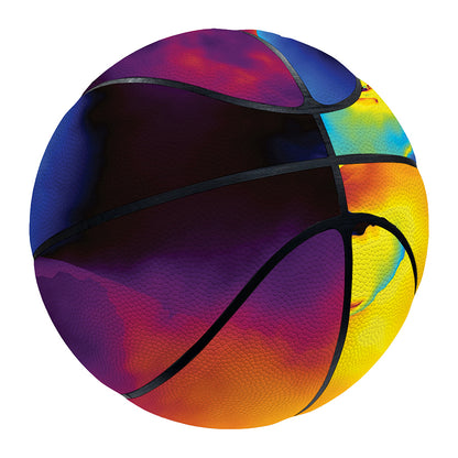 Psychedelic Acid Print Basketball
