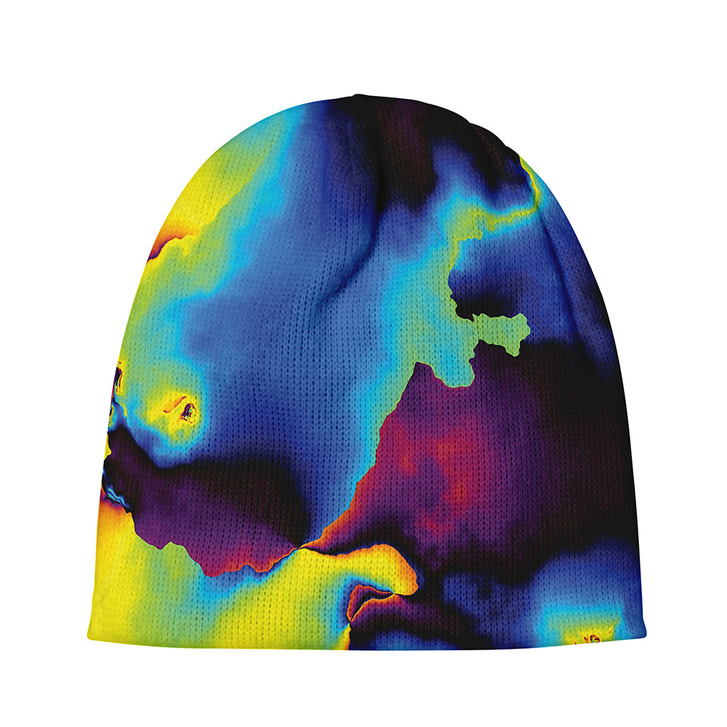 Psychedelic Acid Print Beanie