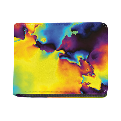 Psychedelic Acid Print Bifold Wallet