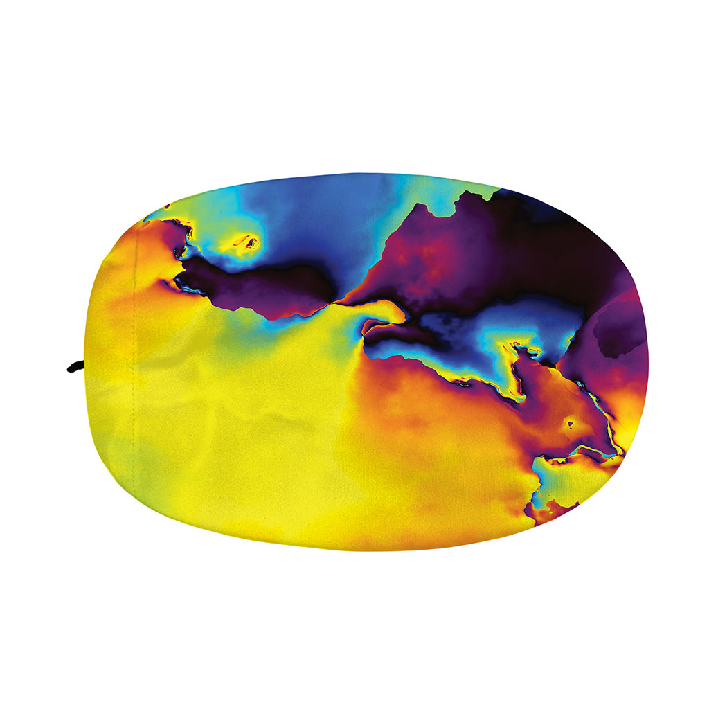 Psychedelic Acid Print Car Side Mirror Covers