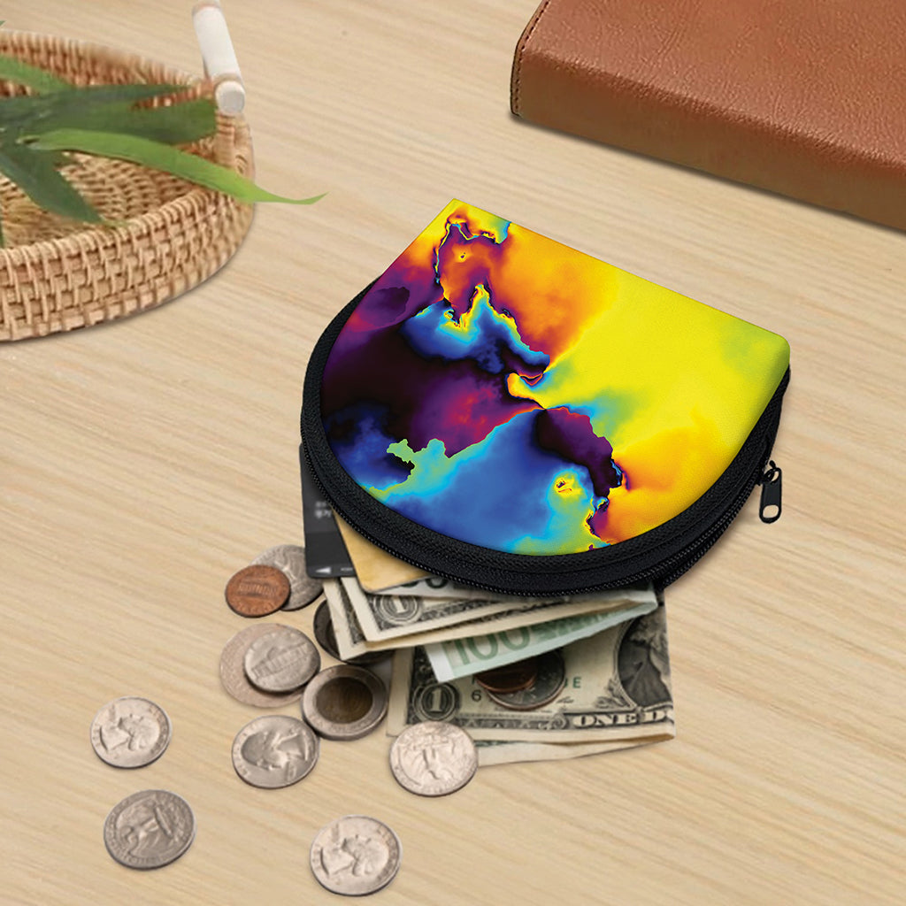 Psychedelic Acid Print Coin Purse
