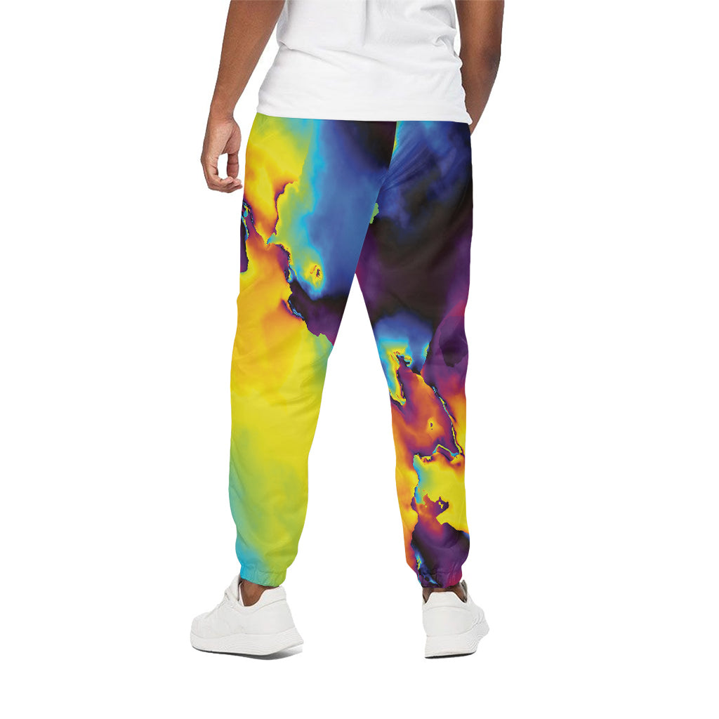 Psychedelic Acid Print Cotton Pants