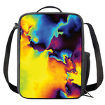 Psychedelic Acid Print Crossbody Lunch Bag