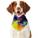 Psychedelic Acid Print Dog Bandana