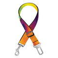 Psychedelic Acid Print Dog Seat Belt