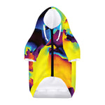 Psychedelic Acid Print Dog Zip Up Hoodie