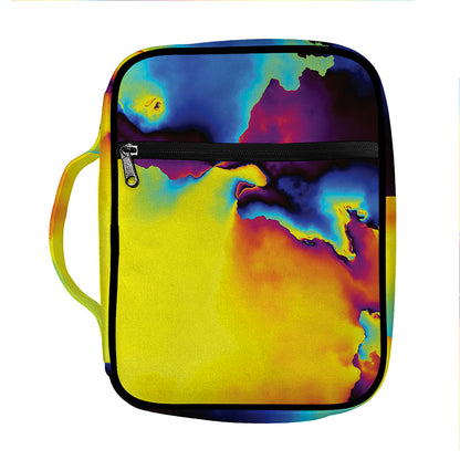 Psychedelic Acid Print Front Pocket Bible Bag