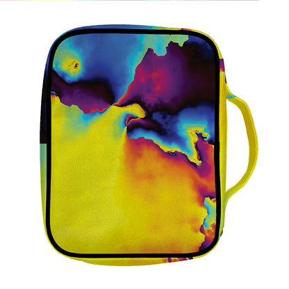 Psychedelic Acid Print Front Pocket Bible Bag