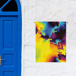 Psychedelic Acid Print Garden Flag