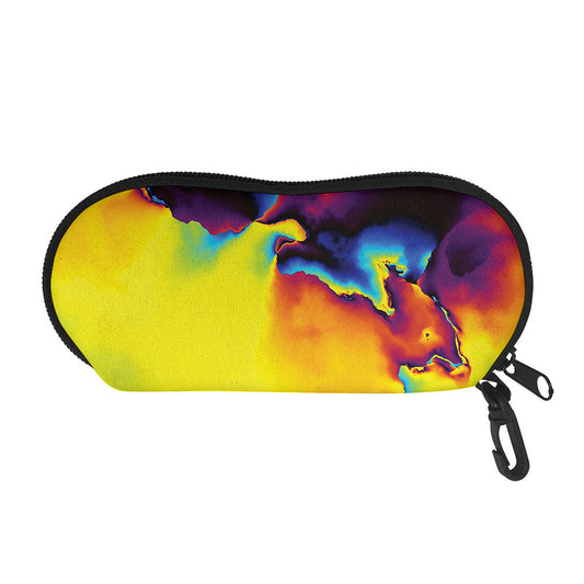 Psychedelic Acid Print Glasses Case