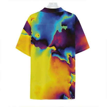 Psychedelic Acid Print Hawaiian Shirt