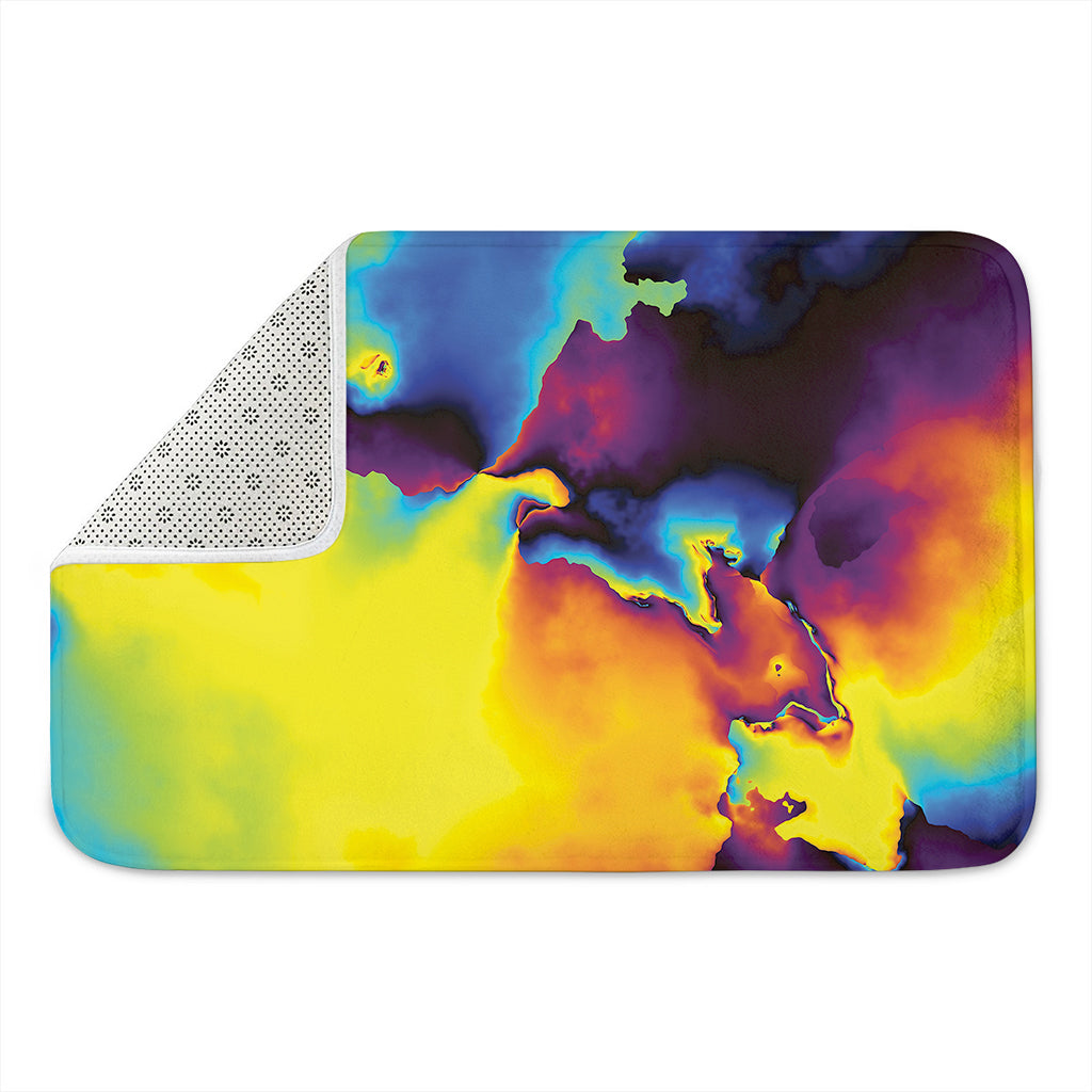 Psychedelic Acid Print Indoor Door Mat