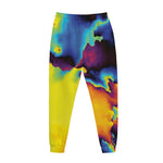 Psychedelic Acid Print Jogger Pants