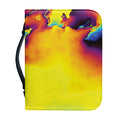 Psychedelic Acid Print Leather Bible Cover