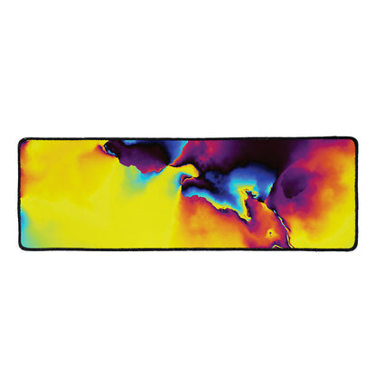 Psychedelic Acid Print Long Kitchen Mat