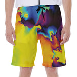 Psychedelic Acid Print Men's Beach Shorts