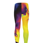 Psychedelic Acid Print Men's leggings