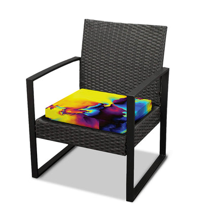 Psychedelic Acid Print Outdoor Seat Cushion Cover