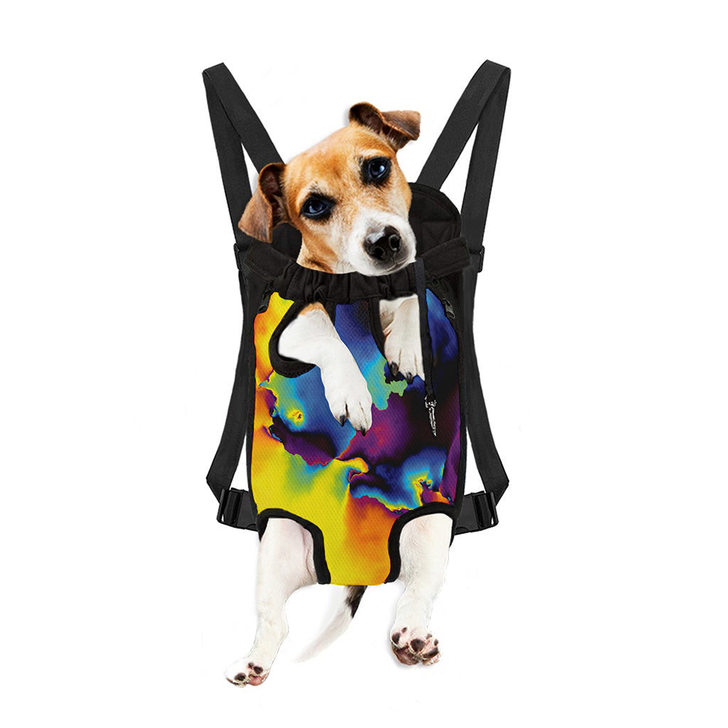 Psychedelic Acid Print Pet Carrier Backpack