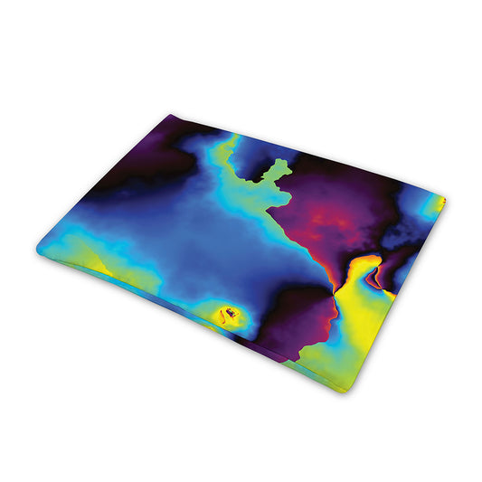 Psychedelic Acid Print Pet Cooling Mat Cover