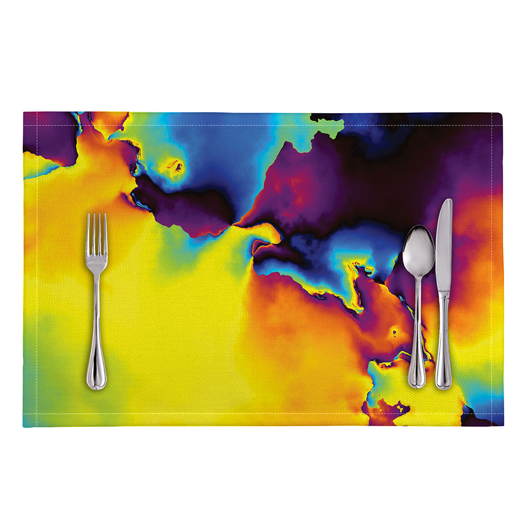 Psychedelic Acid Print Placemat