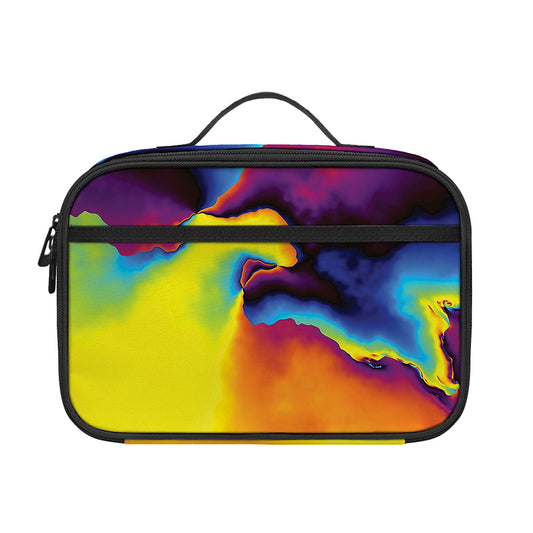 Psychedelic Acid Print Portable Lunch Bag