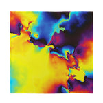 Psychedelic Acid Print Silk Bandana
