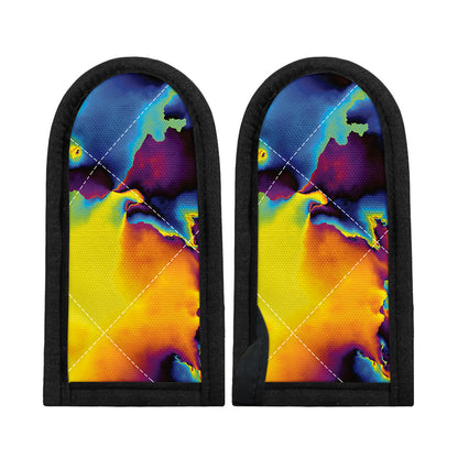 Psychedelic Acid Print Skillet Handle Cover