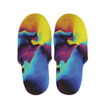 Psychedelic Acid Print Slippers