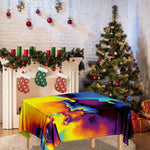 Psychedelic Acid Print Tablecloth