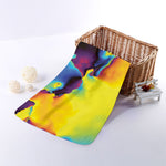 Psychedelic Acid Print Towel