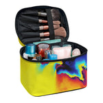 Psychedelic Acid Print Travel Makeup Bag