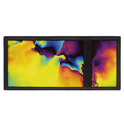 Psychedelic Acid Print Trifold Wallet