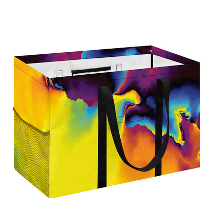 Psychedelic Acid Print Utility Tote Bag