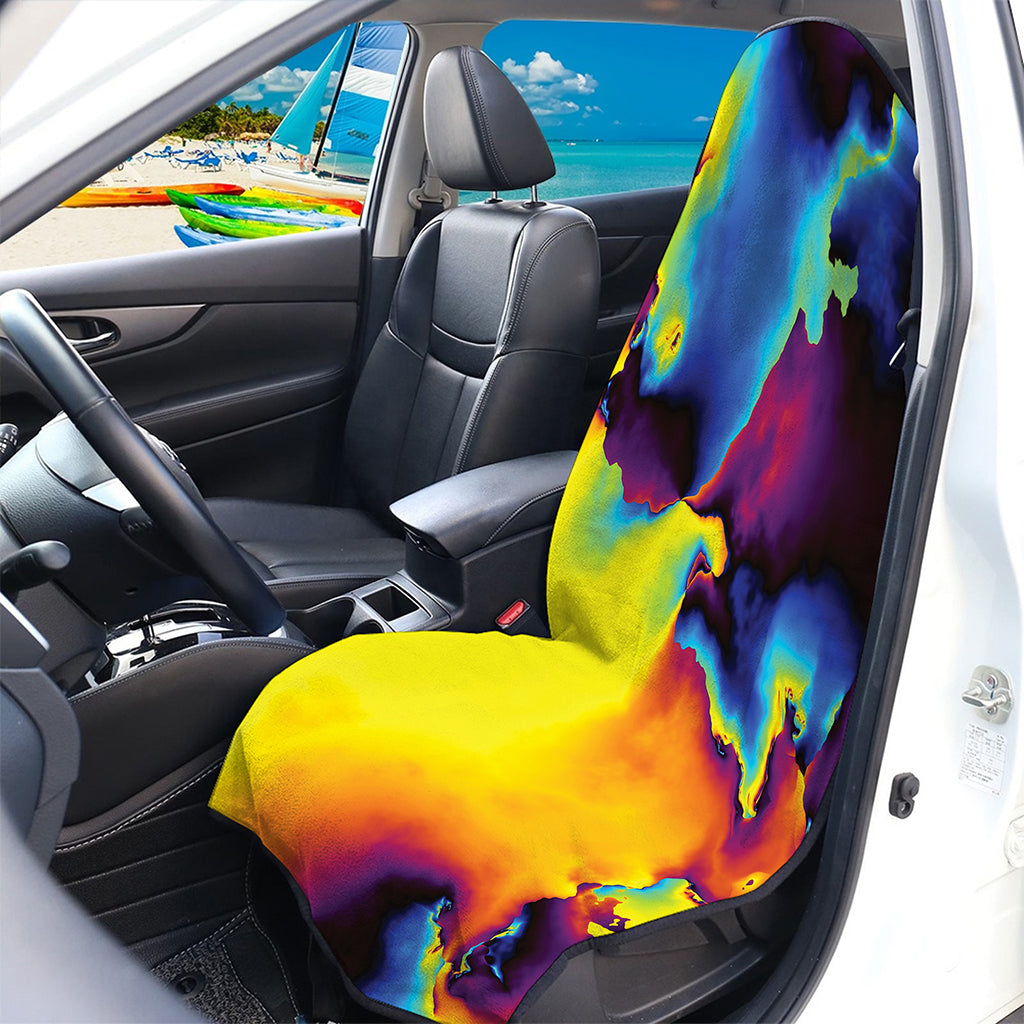 Psychedelic Acid Print Waterproof Car Seat Cover