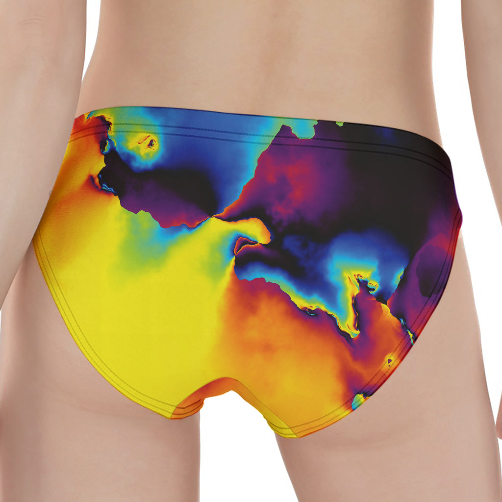 Psychedelic Acid Print Women's Panties