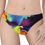 Psychedelic Acid Print Women's Thong