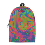 Psychedelic Bubble Print Backpack