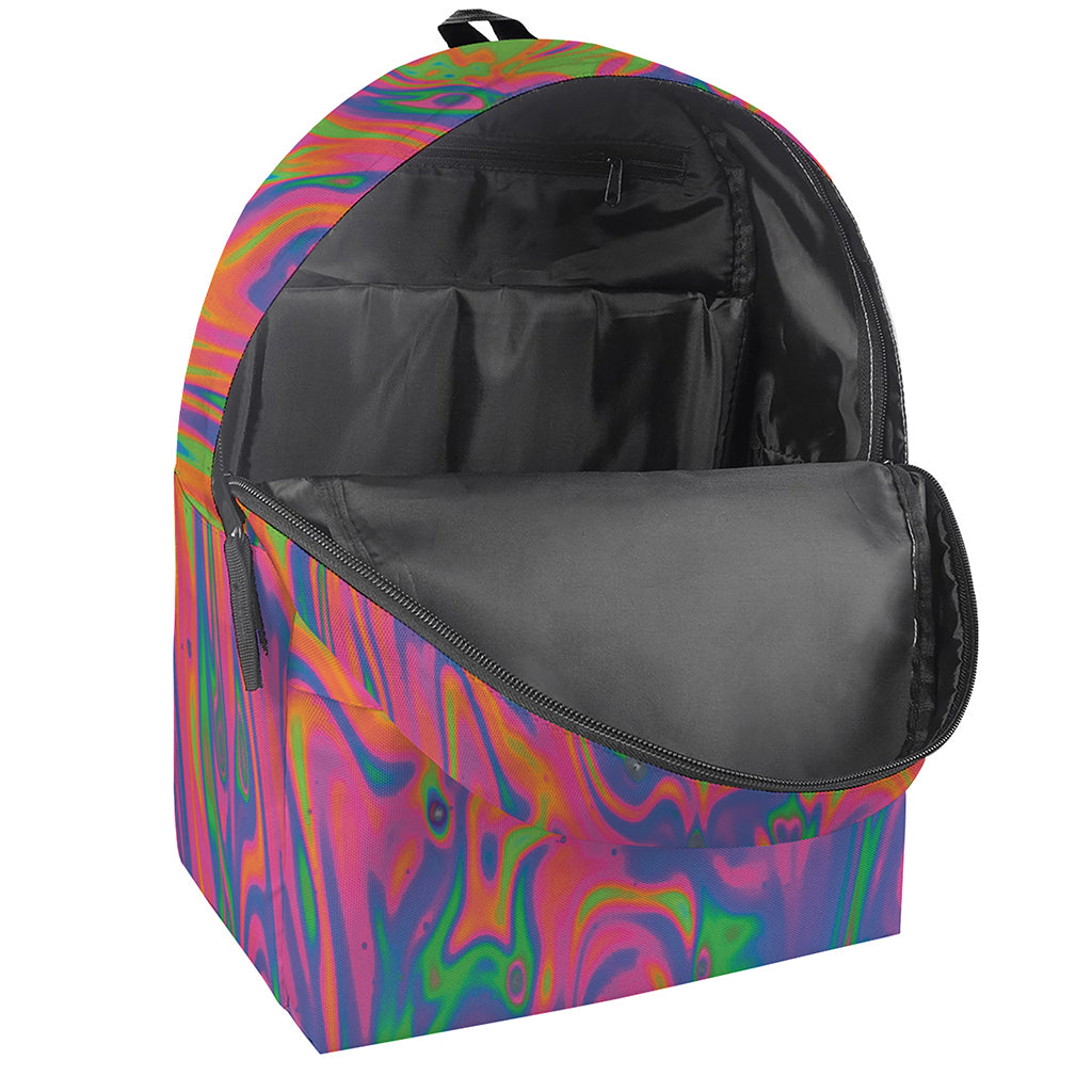 Psychedelic Bubble Print Backpack