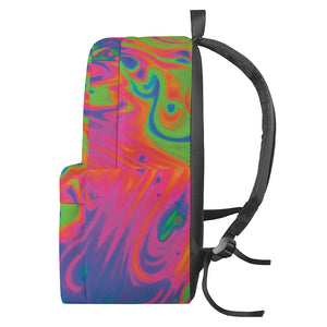 Psychedelic Bubble Print Backpack